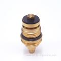 Brass core faucet cartridges